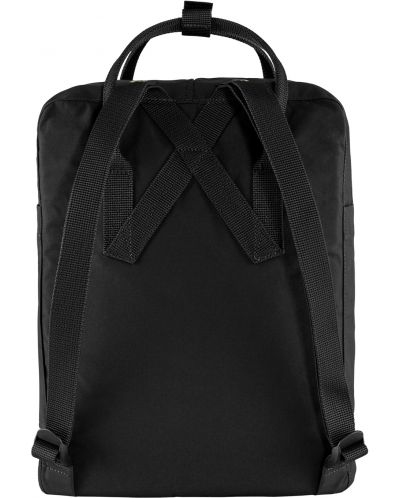 Раница Fjallraven - Kanken Black, 16l, черна - 3