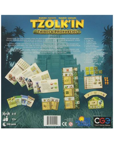 Разширение за настолна игра Tzolk'in - Mayan Calendar - Tribes & Prophecies - 2