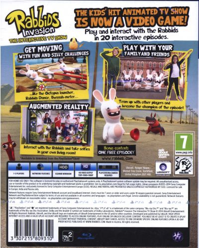 Rabbids Invasion: The Interactive TV Show (PS4) - 3