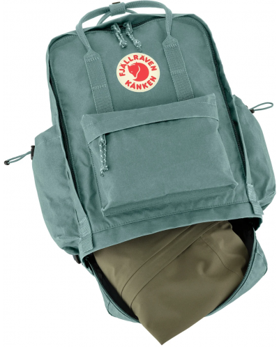 Раница Fjallraven - Kanken Outlong, 18l, зелена - 9