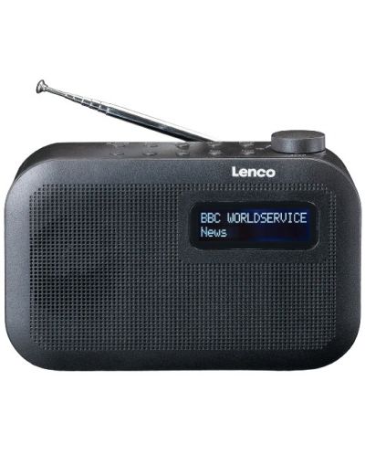 Радио Lenco - PDR-016BK, черно - 1
