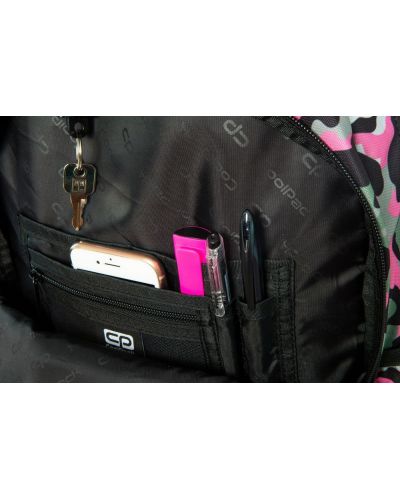 Ученическа раница Cool Pack Dart - Camo Pink Badges - 5