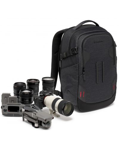 Раница за фотоапарат Manfrotto - Pro Light Backloader S, 15 l, черна - 4