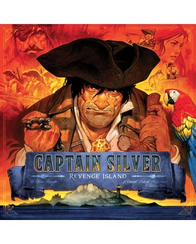 Разширение за настолна игра Treasure Island: Captain Silver - 1