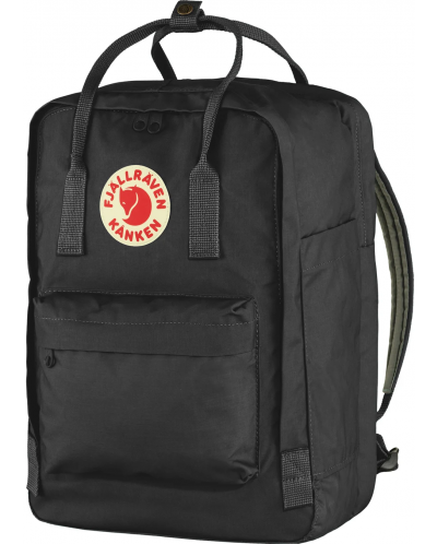 Раница Fjallraven - Kanken Laptop 15'', 18l, черна - 3