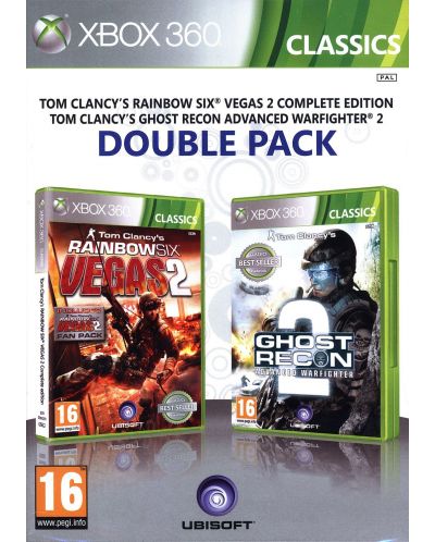 Rainbow Six: Vegas 2 + Ghost Recon: Advanced Warfighter 2 - Double Pack (Xbox 360)