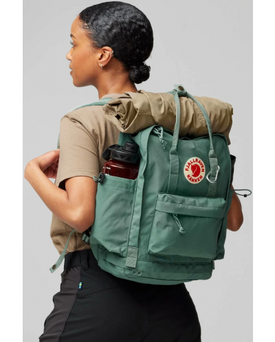 Раница Fjallraven - Kanken Outlong, 18l, зелена - 7