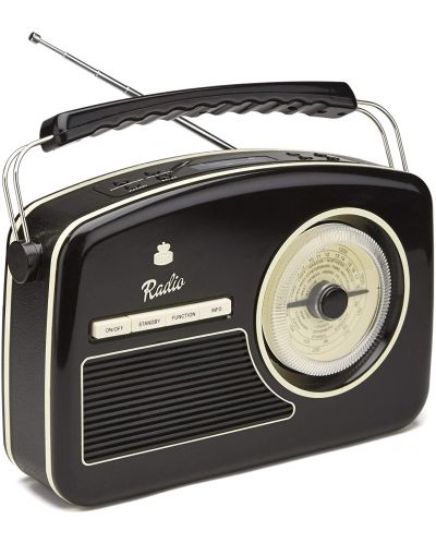 Радио GPO - Rydell Nostalgic DAB, черно - 1