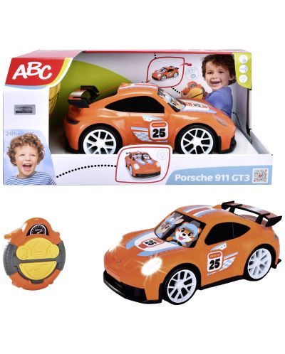 Радиоуправляема кола за начинаещи Dickie Toys ABC -  Porsche 911 GT3 - 2