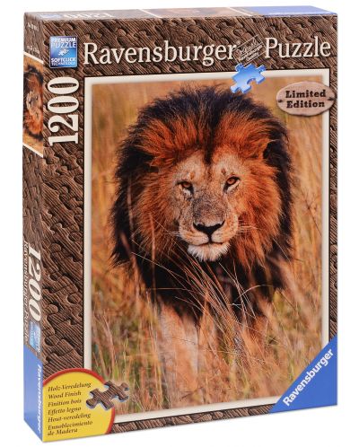 Пъзел Ravensburger от 1200 части - Лъв в Саваната