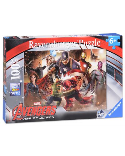 Пъзел Ravensburger от 100 XXL части - Отмъстителите