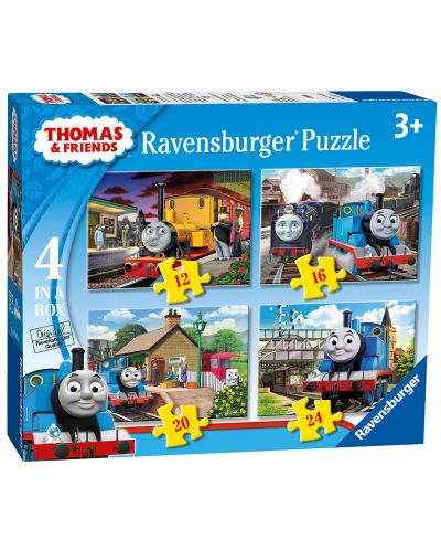 Пъзел Ravensburger 4 в 1 - Томас и приятели
