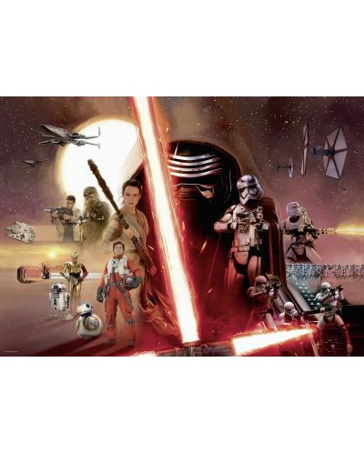 Пъзел Ravensburger от 1000 части - Star Wars VII: The Force Awakens - 2