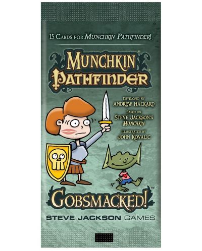 Разширение за настолна игра Munchkin Pathfinder: Gobsmacked! - 1