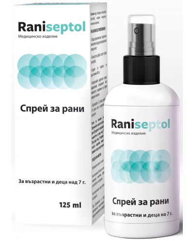 Raniseptol Спрей за рани, 125 ml, Naturprodukt - 1