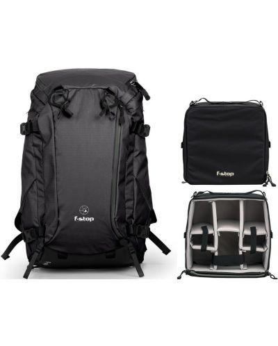 Раница F-Stop - Lotus, Medium, 32l, черна + чанта за фотоапарат - 1