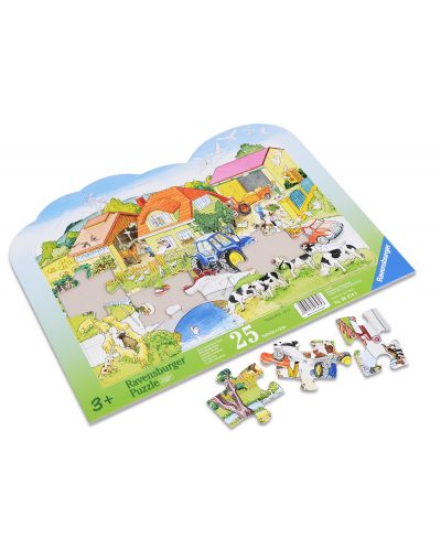Пъзел Ravensburger от 25 части - Нашата голяма ферма