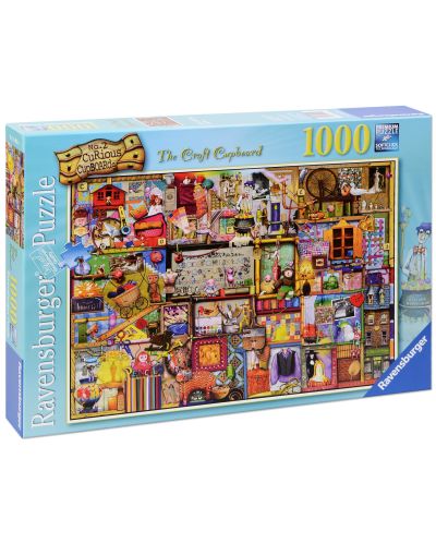 Пъзел Ravensburger от 1000 части - Занаятчийски шкаф