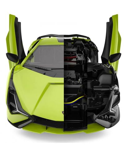 Радиоуправляема кола Rastar - Lamborghini Sian, 1:18 - 4