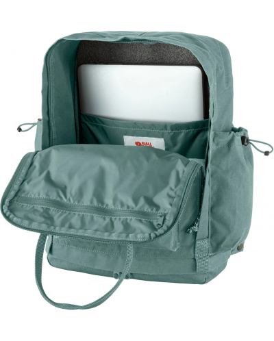 Раница Fjallraven - Kanken Outlong, 18l, зелена - 10