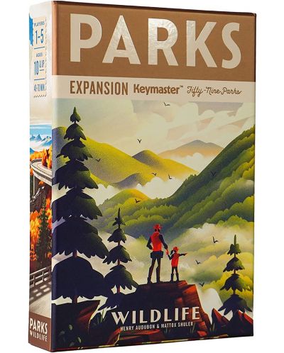 Разширение за настолна игра Parks: Wildlife - 1