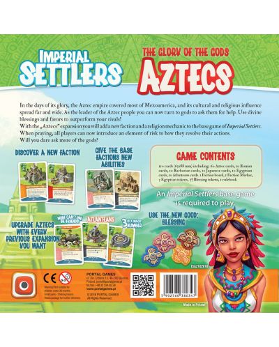 Разширение за настолна игра Imperial Settlers - Aztecs - 3
