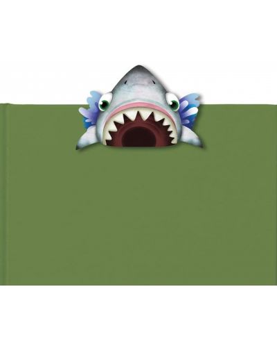 Разделител за книга със зъби - Акула - 2