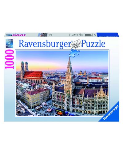 Пъзел Ravensburger от 1000 части - Мюнхен