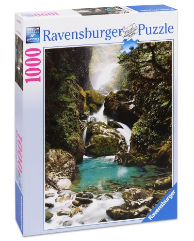 Пъзел Ravensburger от 1000 части - Водопадът Макай в Нова Зеландия