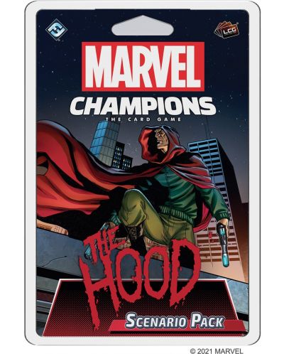 Разширение за настолна игра Marvel Champions: The Hood Scenario Pack - 1