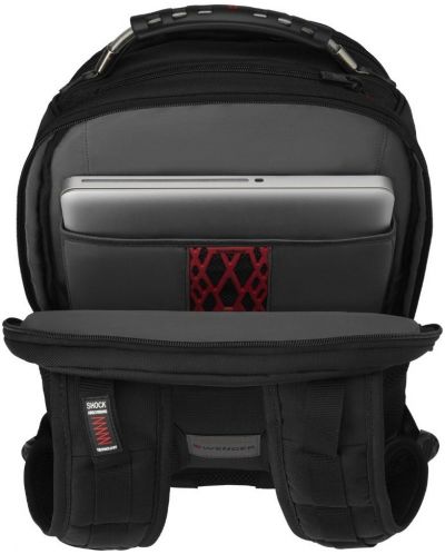 Раница за лаптоп Wenger Ibex - Ballistic Deluxe, 14"-16", черна - 7