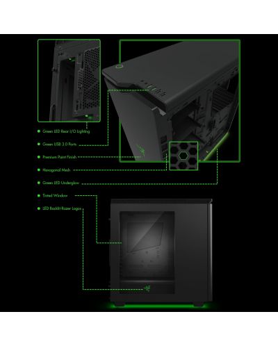 Razer NZXT H440 Special Edition - 11