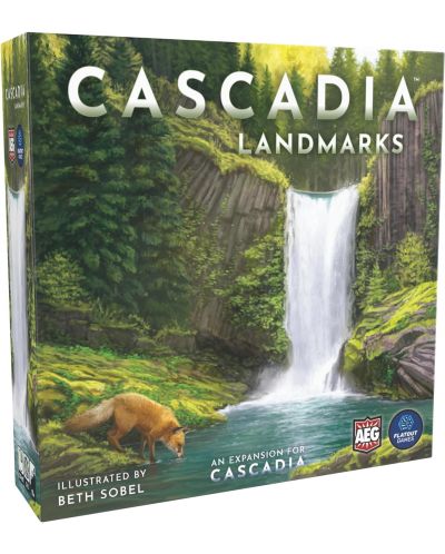 Разширение за настолна игра Cascadia: Landmarks - 1
