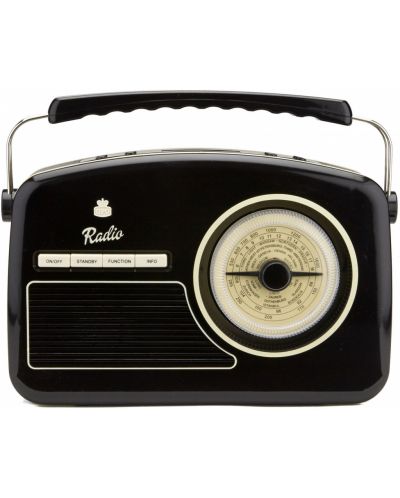 Радио GPO - Rydell Nostalgic DAB, черно - 2