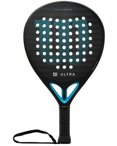 Ракета за падел Wilson - Ultra Elite V2, черна/синя - 1