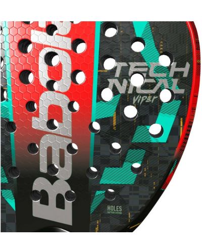 Ракета за падел Babolat - Tech Viper Juan, 365 g - 3