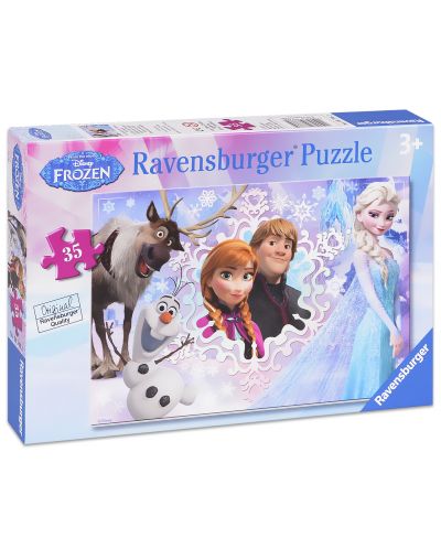 Пъзел Ravensburger от 35 части - Замръзнало кралство