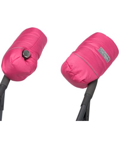 Универсални ръкавици за количка с вълна ДоРечи - Розови - 3