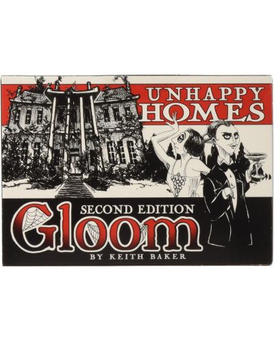 Разширение за настолна игра Gloom: Unhappy Homes (2nd Edition)