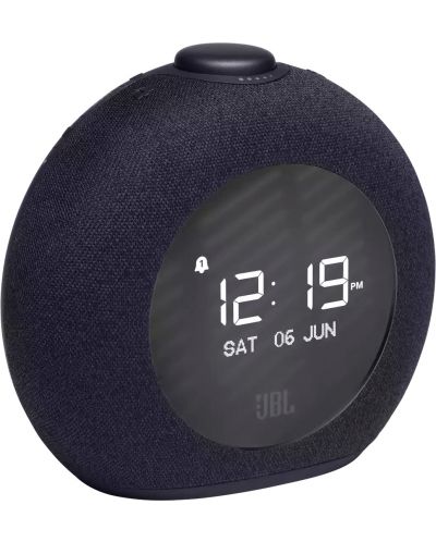 Радио колонка с часовник JBL - Horizon 2, Bluetooth, FM, черна - 1