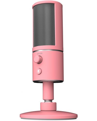 Микрофон Razer Seirēn X - Quartz, розов - 1