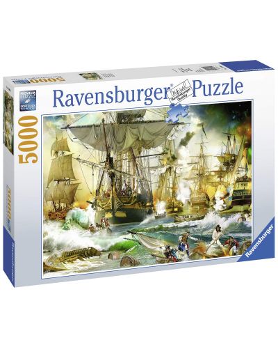 Пъзел Ravensburger от 5000 части - Битка в открито море