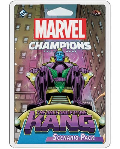 Разширение за настолна игра Marvel Champions - The Once and Future Kang Scenario Pack - 1