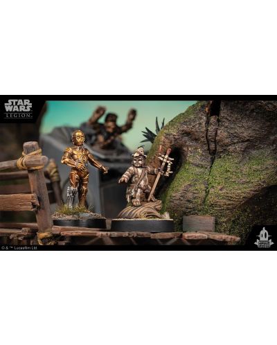 Разширение за настолна игра Star Wars: Legion - Logray & Wicket Commander Expansion - 4