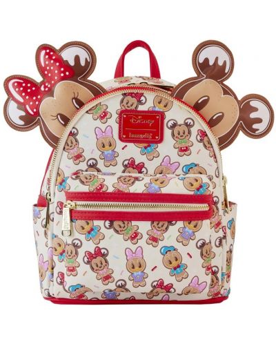 Раница Loungefly Disney: Mickey and Friends - Gingerbread Cookie - 1
