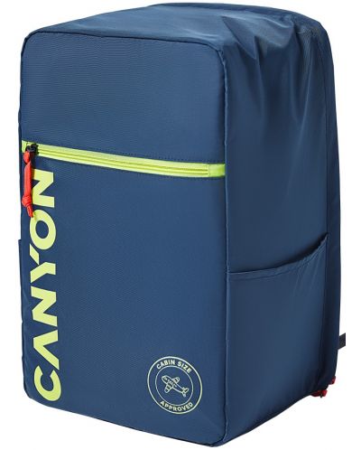 Раница за лаптоп Canyon - CSZ-02 Cabin Size Navy, 15.6", 20l, синя - 3