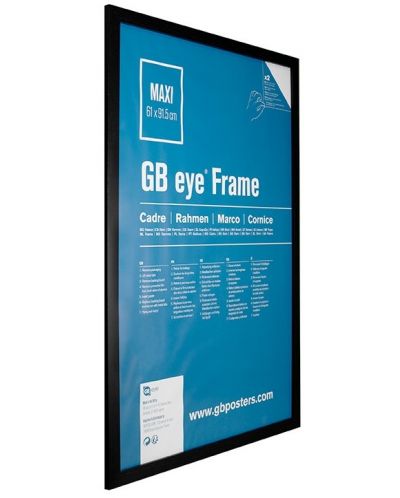Рамка за плакат GB eye - 61 х 91.5 cm, черна - 2