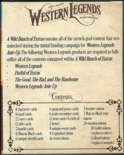Разширение за настолна игра Western Legends - Wild Bunch of Extras - 2