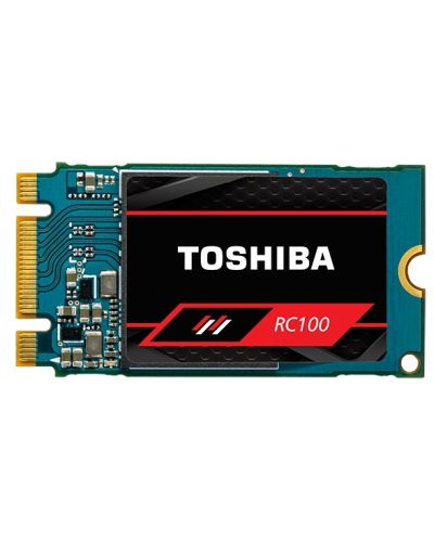 SSD памет Toshiba - RC100, 120GB, M.2, PCIe - 2