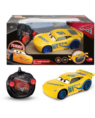 Количка с дистанционно Dickie Toys - Cars, Круз Рамирез - 2